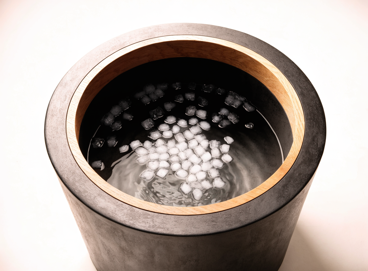 All-Season Cold Plunge — top-down view of chilled water