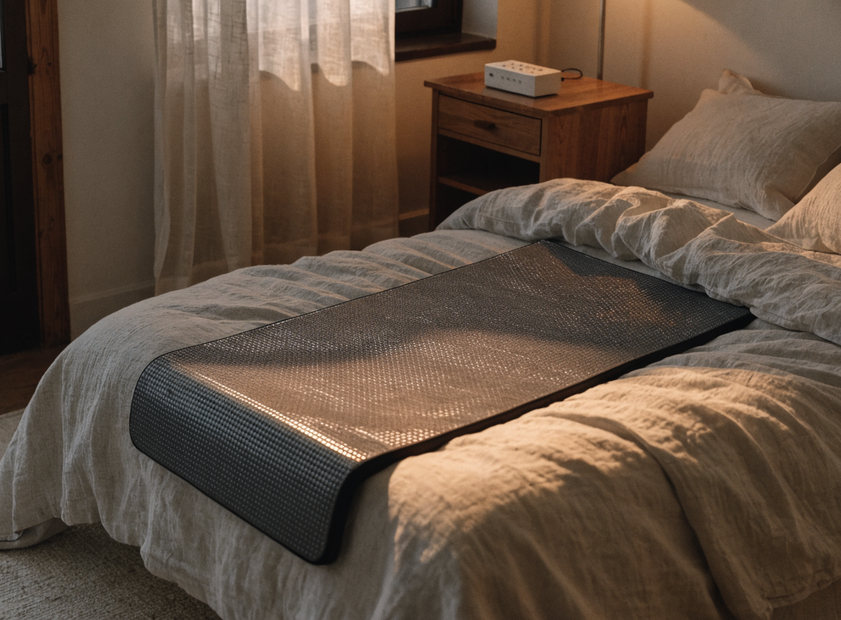 PEMF Full System — mat in bedroom setting